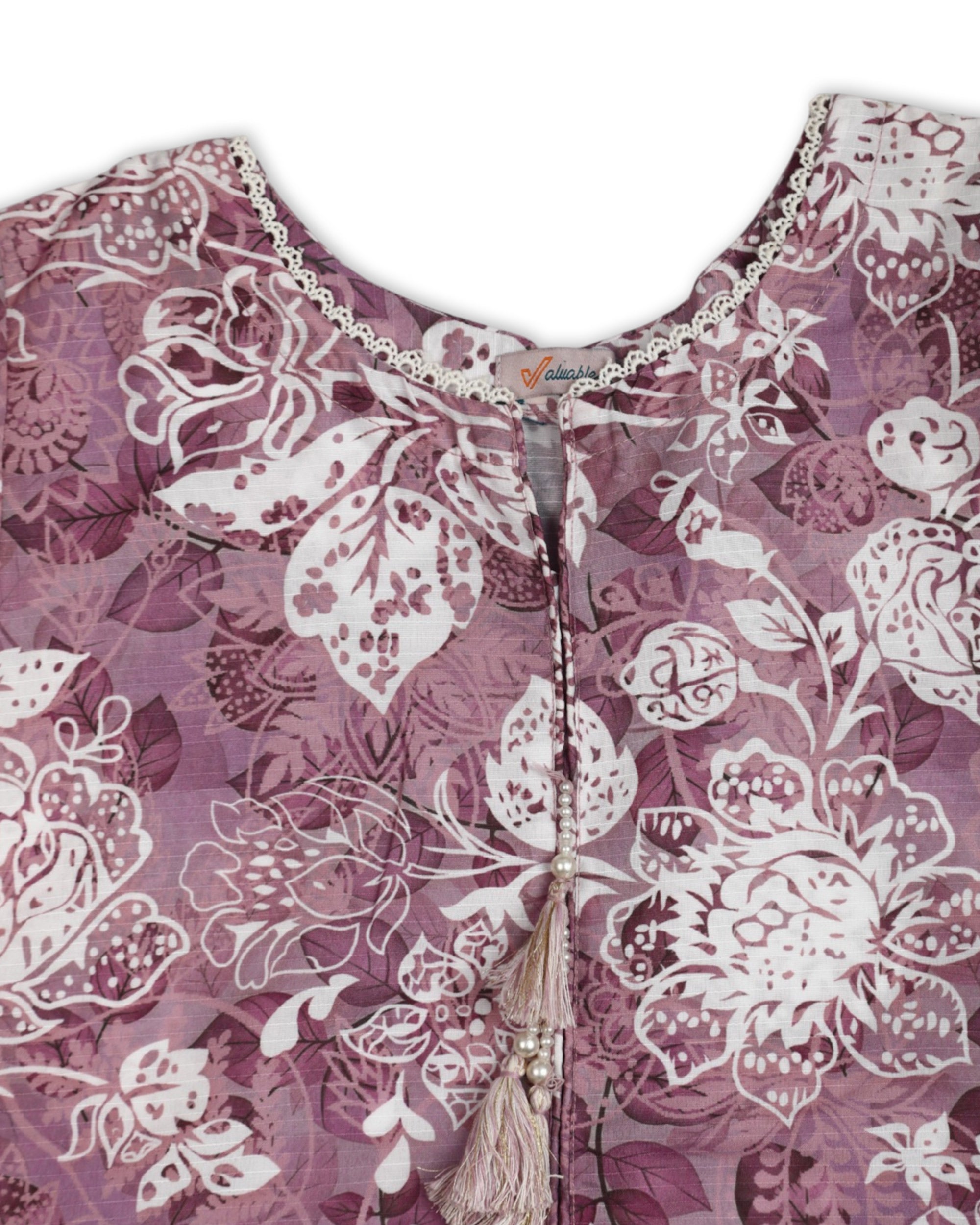 Valuables Women's Printed 3Pc Suit
