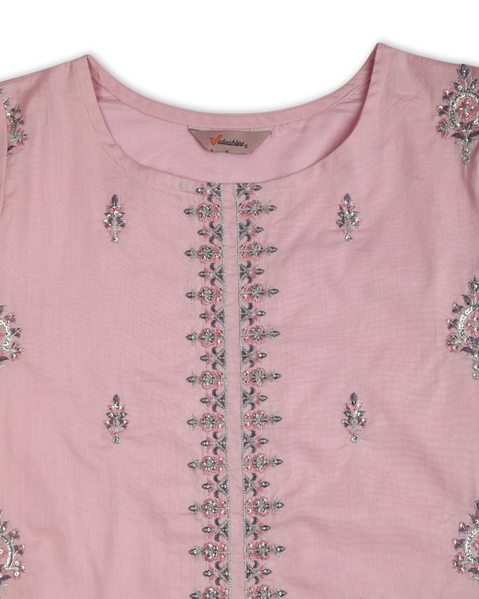 Valuables Women's Embroidered 3Pc Suit