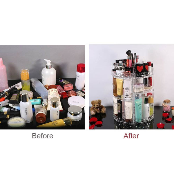 Rotation Cosmetic and Jewelery Organizers