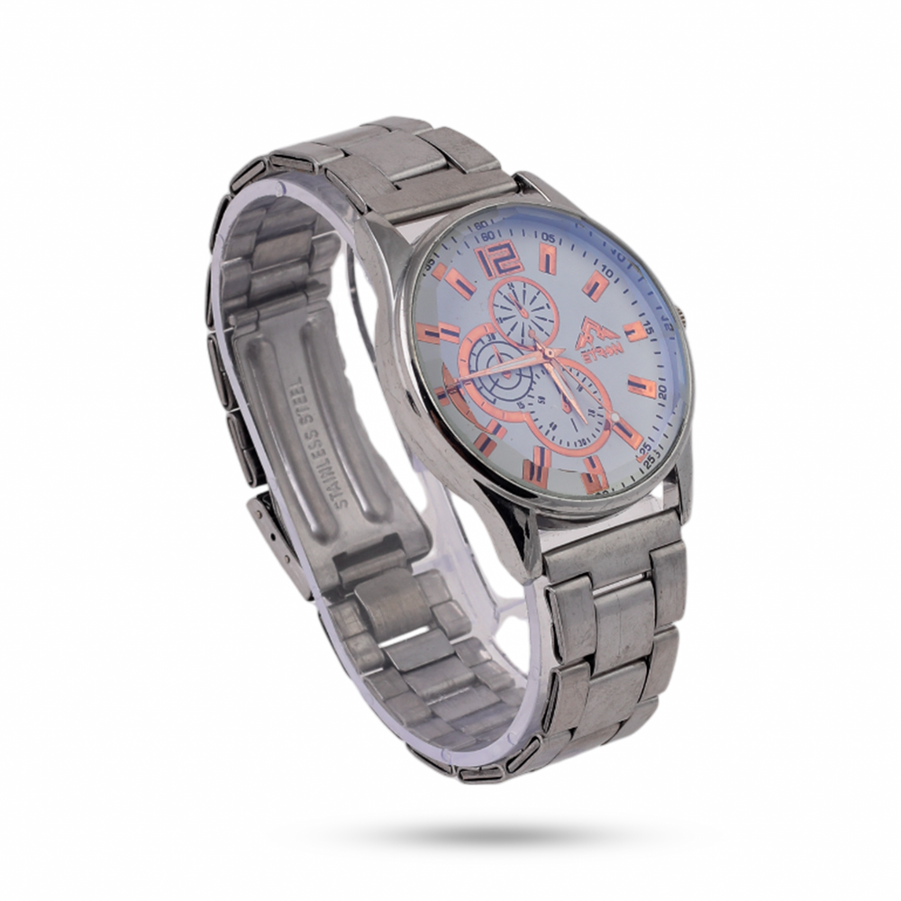 Men's Ft Chain Watch - Black, Men's Watches, Chase Value, Chase Value