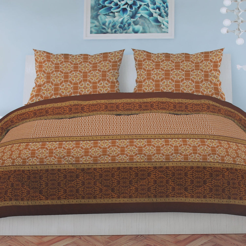 Printed King Bed Sheet - Multi Color, King Size Bed Sheet, Chase Value, Chase Value