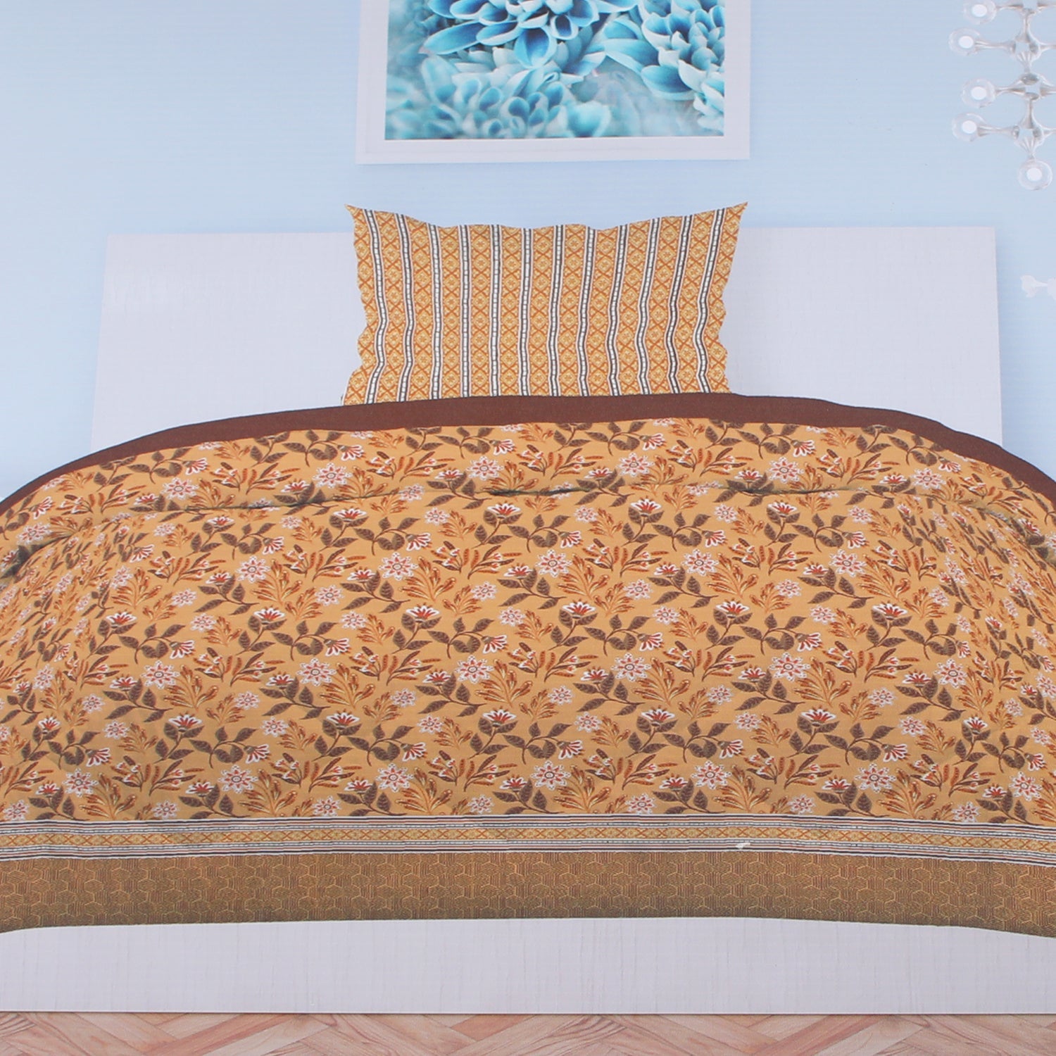 Single Bed Sheet Percale Finish - Multi Color, Single Size Bed Sheet, Chase Value, Chase Value