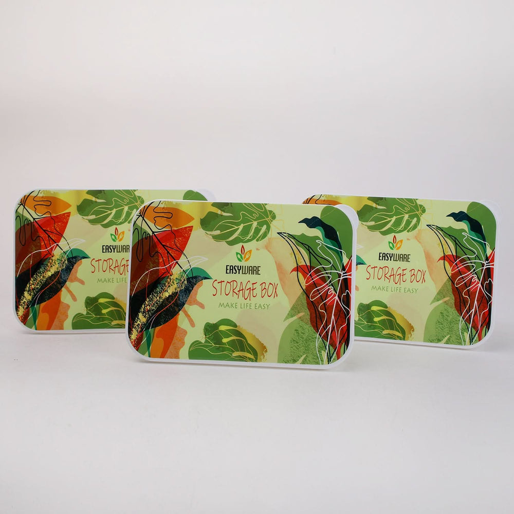 Storage Box 3 Pcs Set - White, Storage Boxes, Chase Value, Chase Value