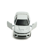 Die Cast Car With Light And Sound - White, Die-cast Model Car, Chase Value, Chase Value