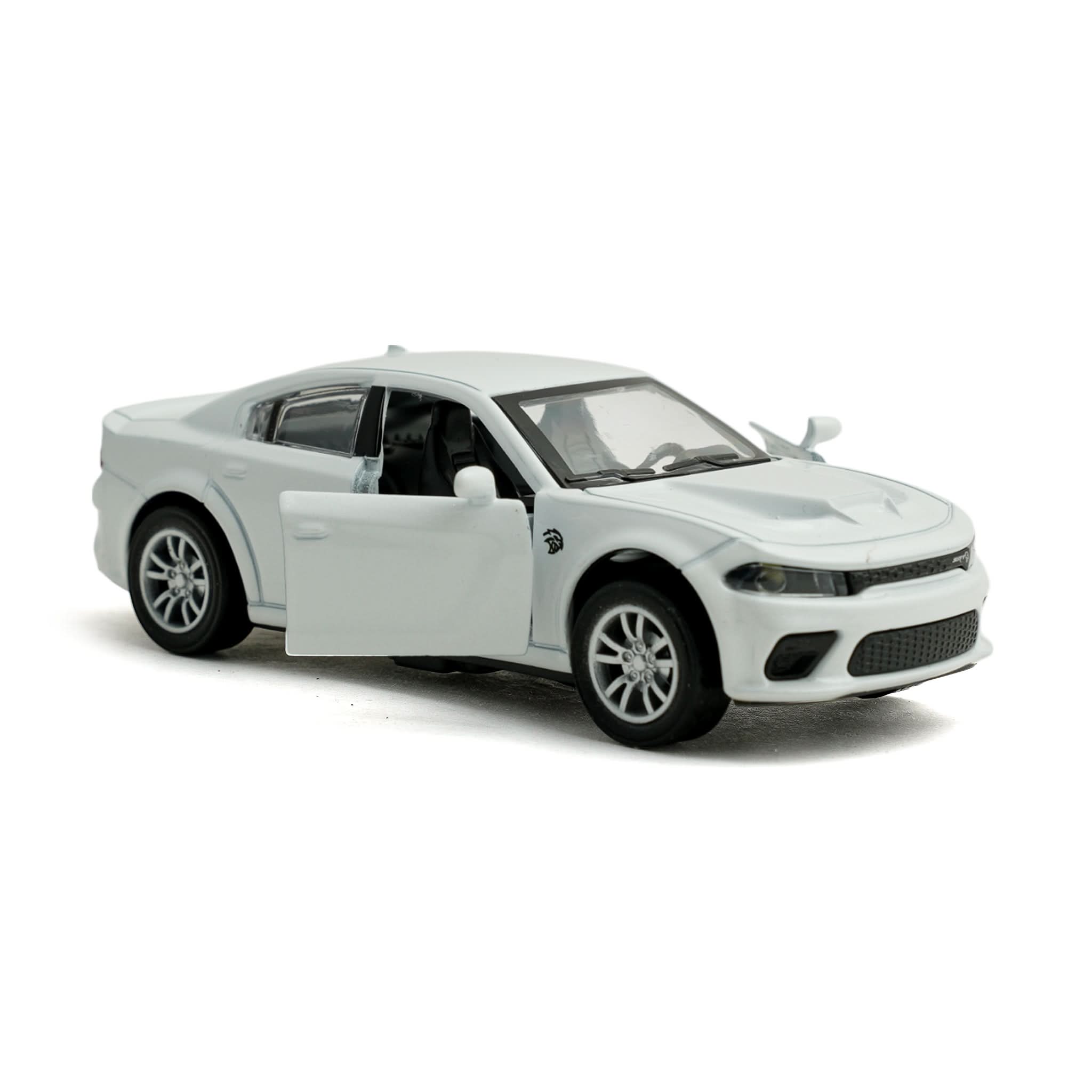 Die Cast Car With Light And Sound - White, Die-cast Model Car, Chase Value, Chase Value