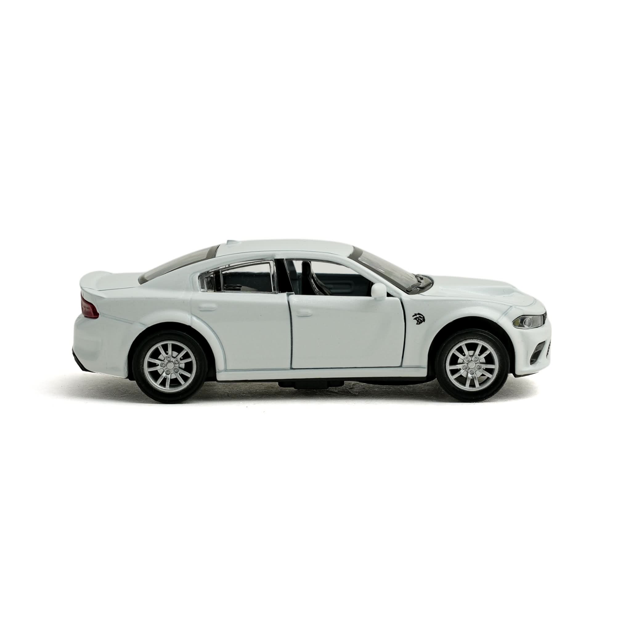 Die Cast Car With Light And Sound - White, Die-cast Model Car, Chase Value, Chase Value