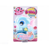 Bubble Gun with 2 Bottles – Automatic Bubble Blaster Toy - Cyan, Weapon Toys, Chase Value, Chase Value