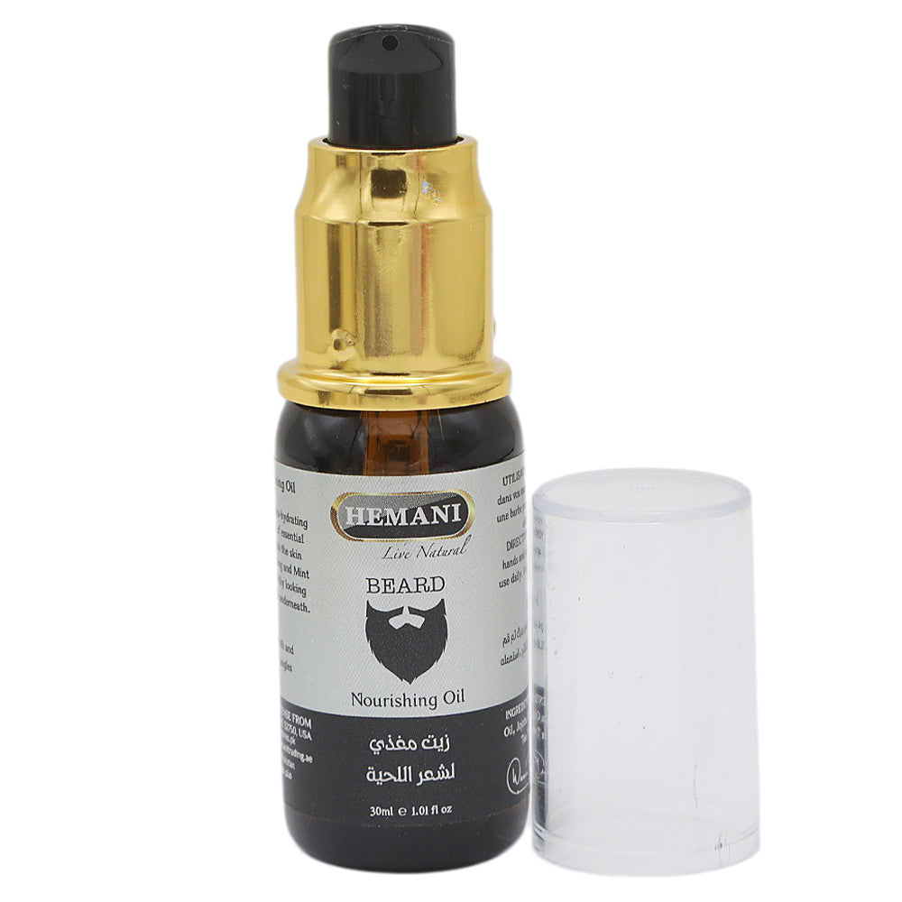 Hemani Beard Oil 30ml - Nourishing, Oils & Serums, WB By Hemani, Chase Value