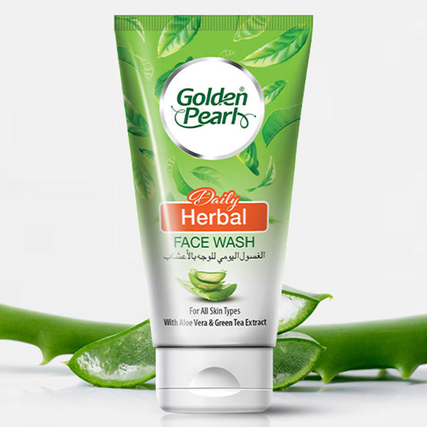Golden Pearl Daily Herbal Face Wash, 150ml, Face Washes, Golden Pearl, Chase Value
