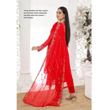 Bin Hameed Hoorain Luxury Chiffon Embroidered 3pcs Suit - 6, Women, 3Pcs Shalwar Suit, Tawakkal Fabrics, Chase Value