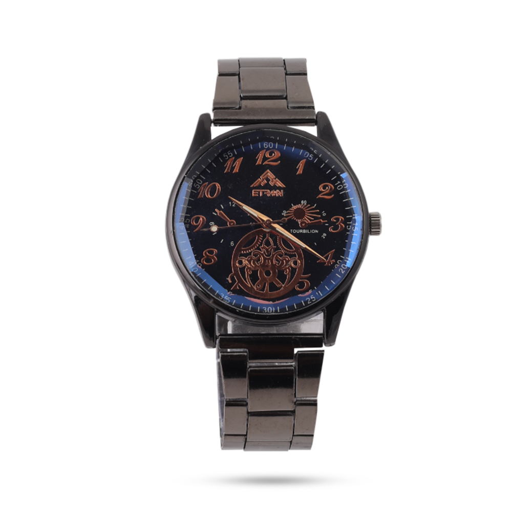 Men's Ft Chain Watch - Black, Men's Watches, Chase Value, Chase Value