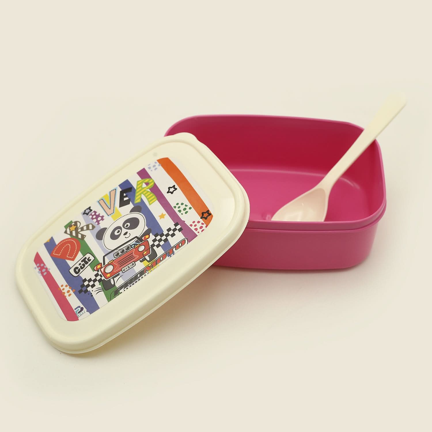 Kiddy Lunch Box - Pink, Tiffin Boxes & Bottles, Chase Value, Chase Value
