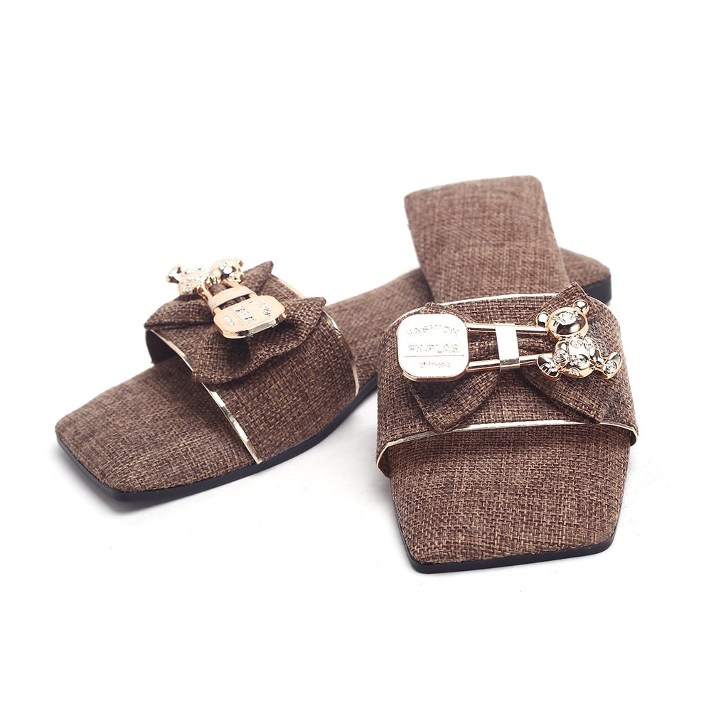 Women's Slippers - Mustard, Women Slippers, Chase Value, Chase Value