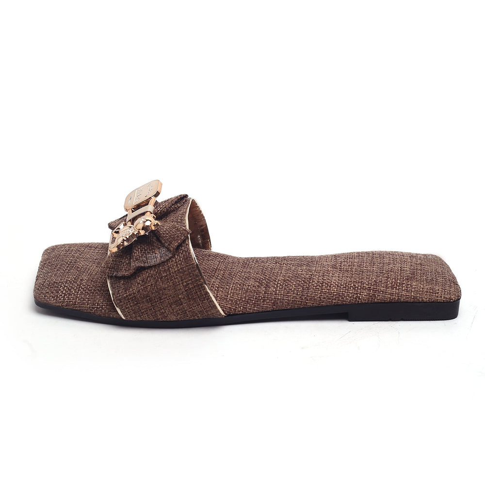 Women's Slippers - Mustard, Women Slippers, Chase Value, Chase Value