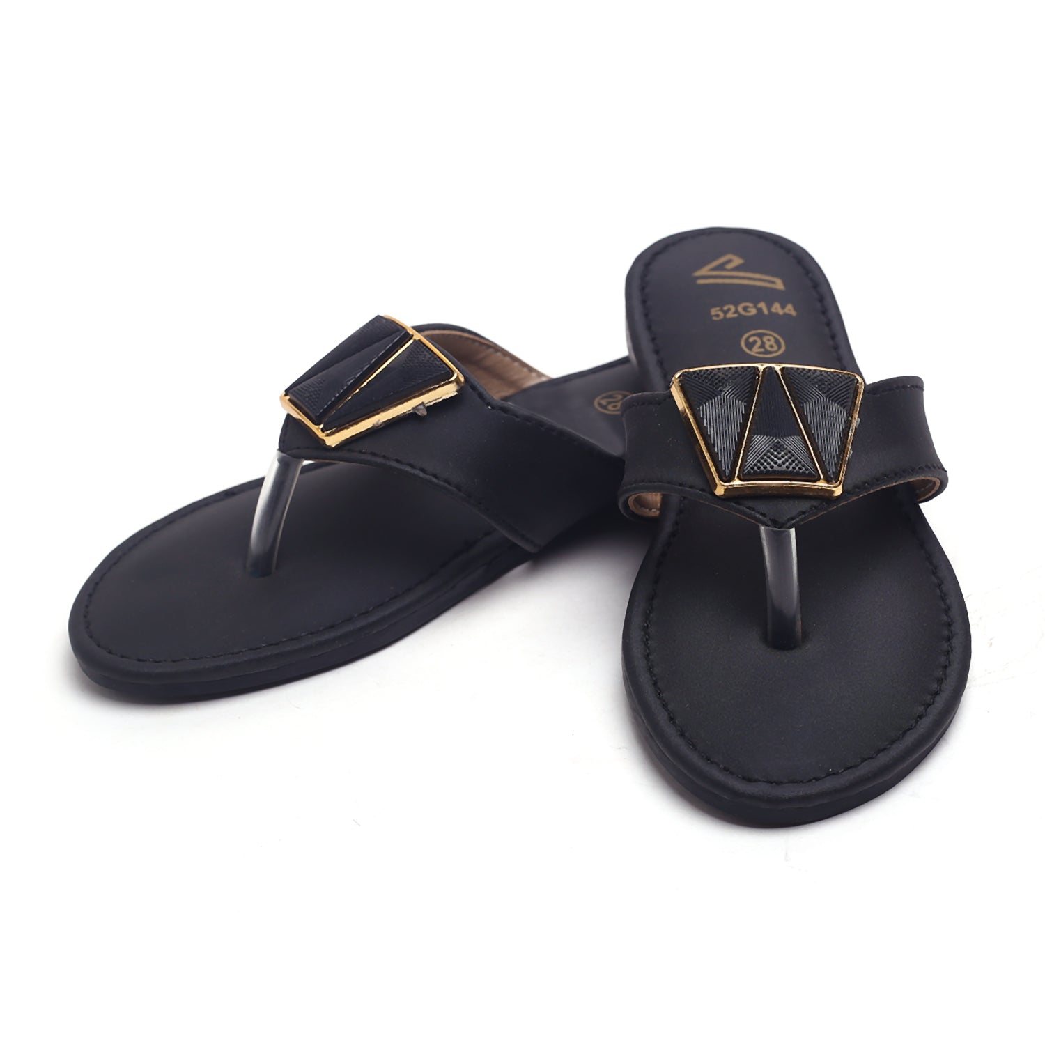 Girls Slippers - Black, Girls Slippers, Chase Value, Chase Value
