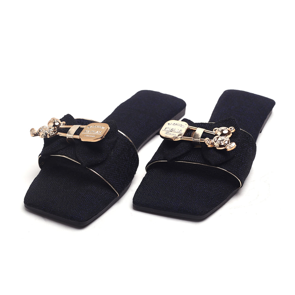 Women's Slippers - Black, Women Slippers, Chase Value, Chase Value