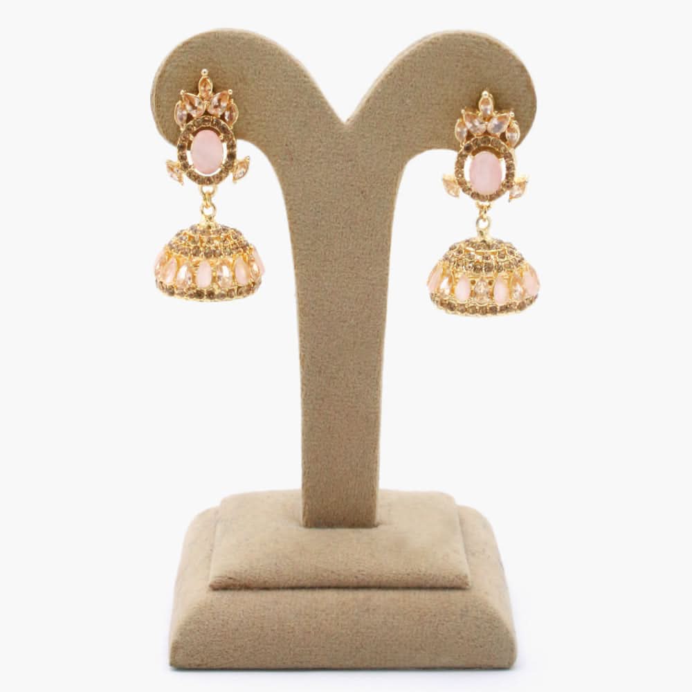 Women's Jhumki - Golden, Women Earrings & Tops, Chase Value, Chase Value