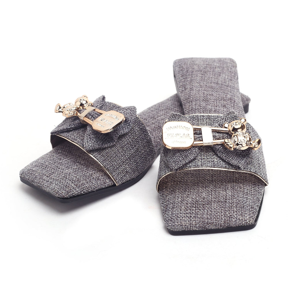Women's Slippers - Grey, Women Slippers, Chase Value, Chase Value
