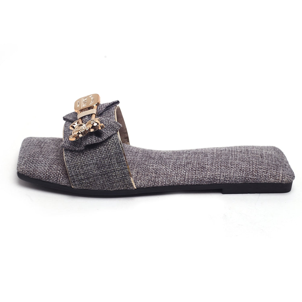 Women's Slippers - Grey, Women Slippers, Chase Value, Chase Value