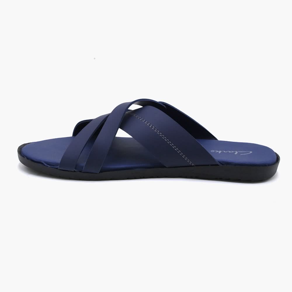 Men's Slipper - Blue, Men's Slippers, Chase Value, Chase Value