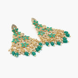 Women's Fancy Earing - Green, Women Earrings & Tops, Chase Value, Chase Value