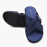 Men's Slipper - Blue, Men's Slippers, Chase Value, Chase Value