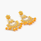 Women's Fancy Earing - Yellow, Women Earrings & Tops, Chase Value, Chase Value