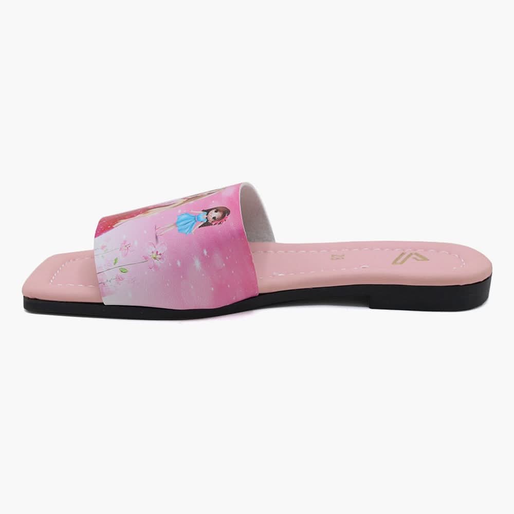 Girls Slipper - Pink, Girls Slippers, Chase Value, Chase Value