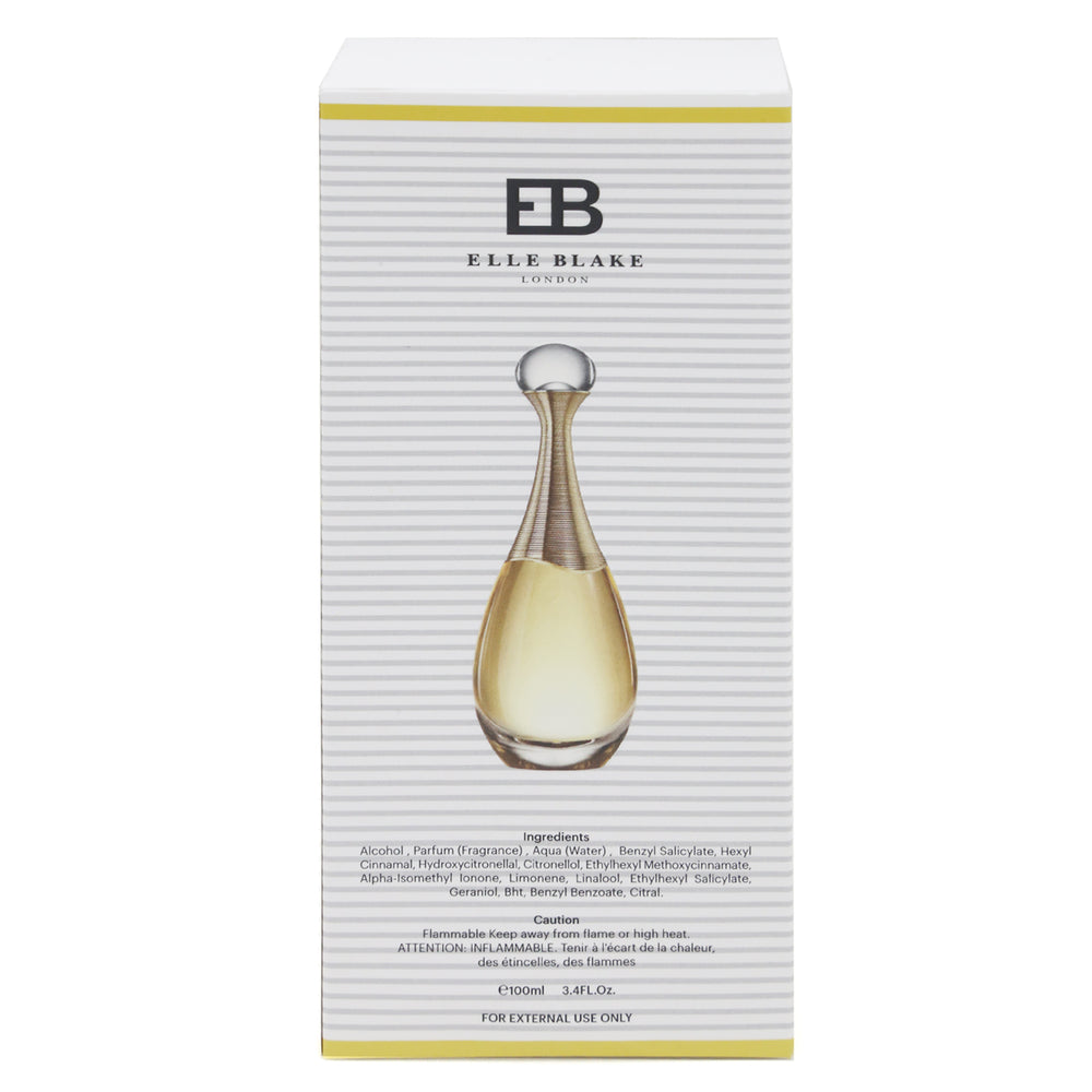 Elle Black Perfume For Women - Jadeor - 100ml, Women Perfumes, Elle, Chase Value
