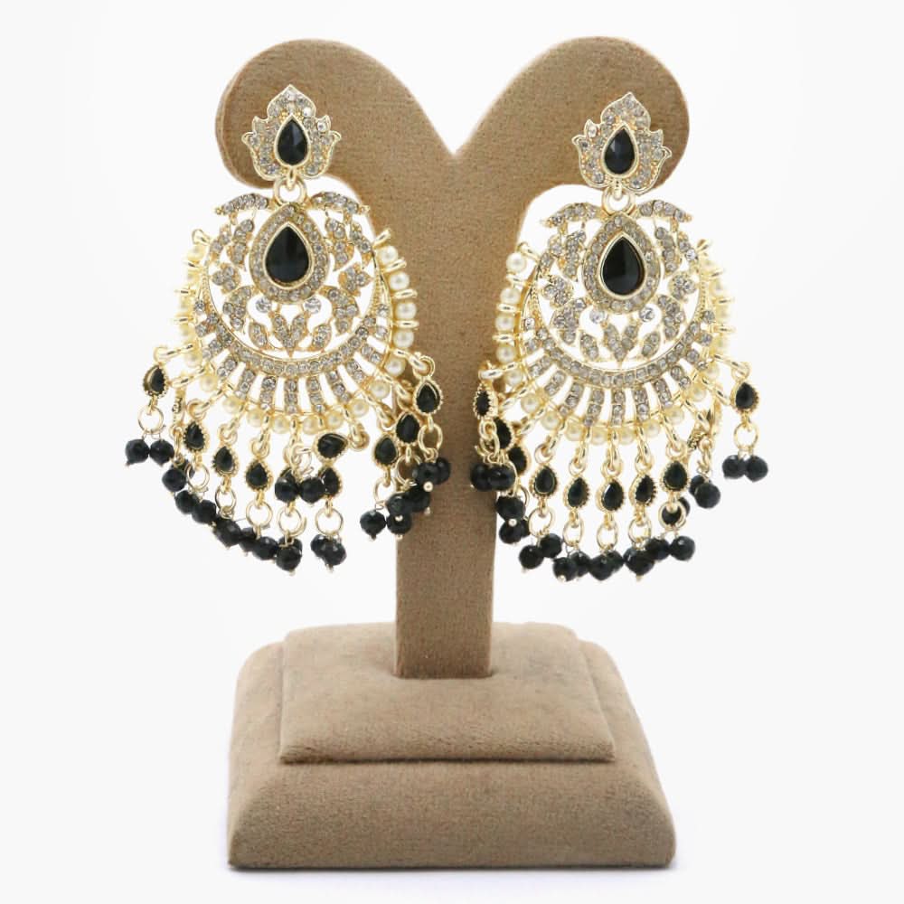 Women's Fancy Earing - Black, Women Earrings & Tops, Chase Value, Chase Value