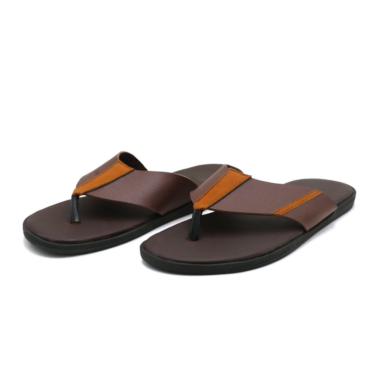 Men's Slippers - Brown, Men's Slippers, Chase Value, Chase Value