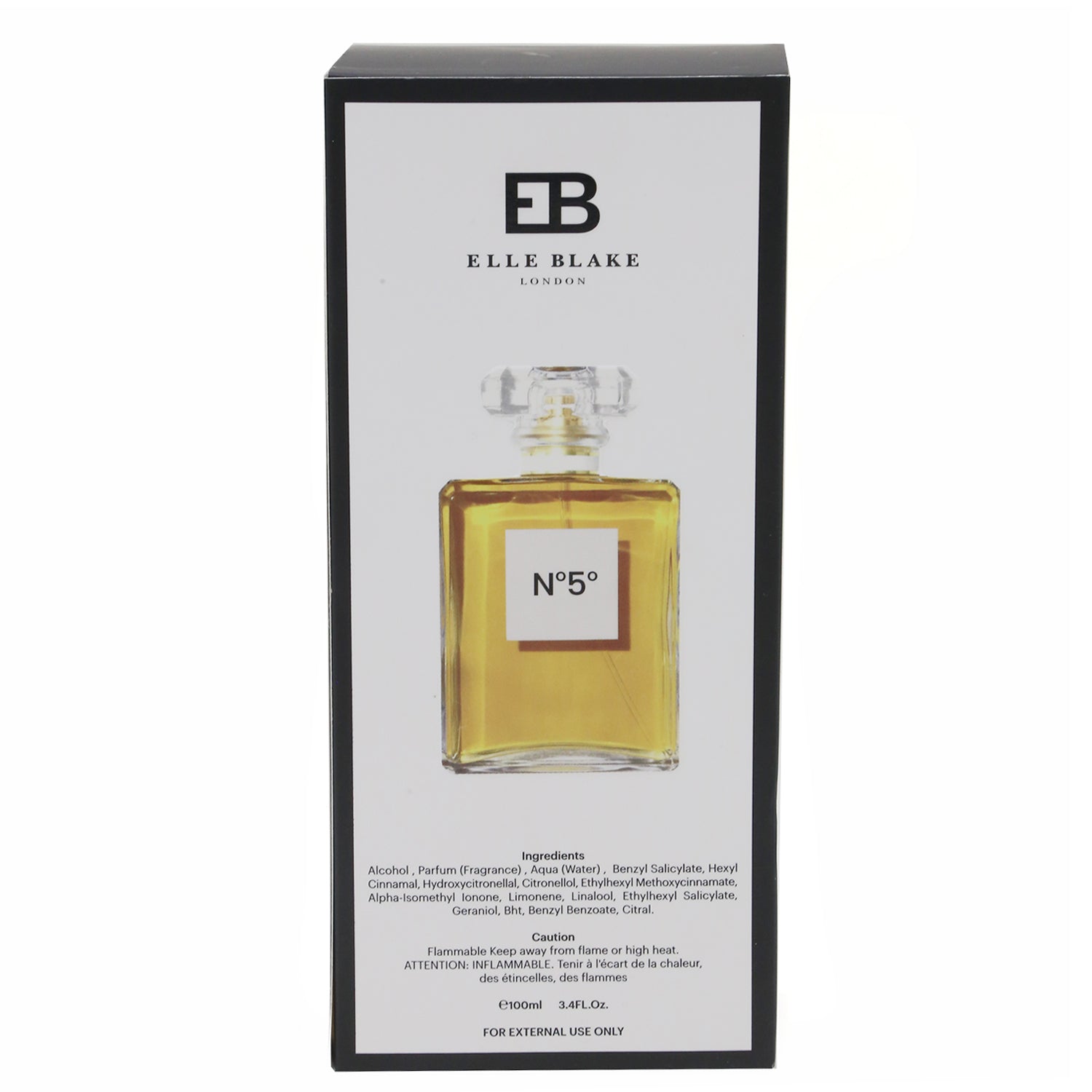 Elle Black Perfume For Women - N5 - 100ml, Women Perfumes, Elle, Chase Value
