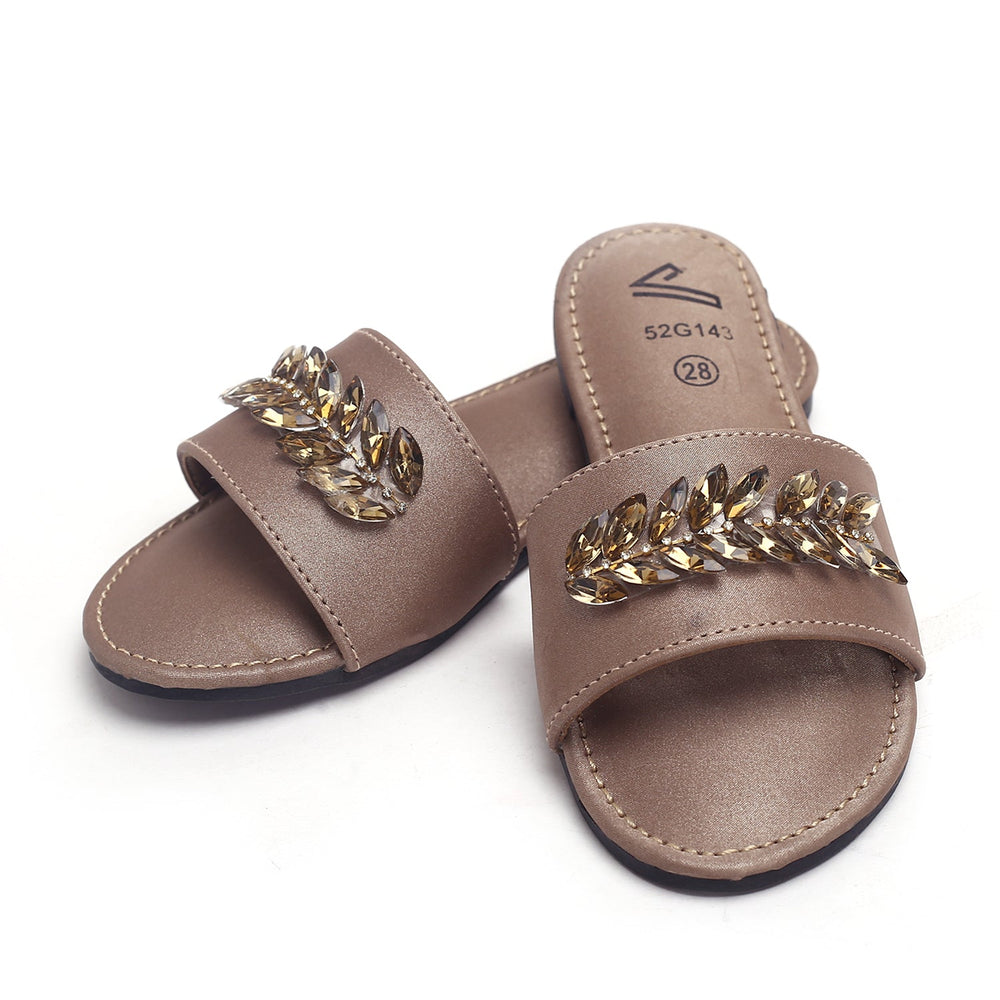 Girls Slippers - Fawn, Girls Slippers, Chase Value, Chase Value