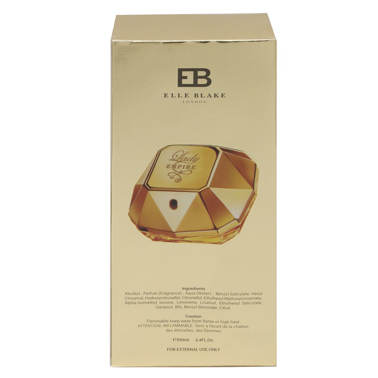 Elle Black Perfume For Women - Lady Empire - 100ml, Women Perfumes, Elle, Chase Value