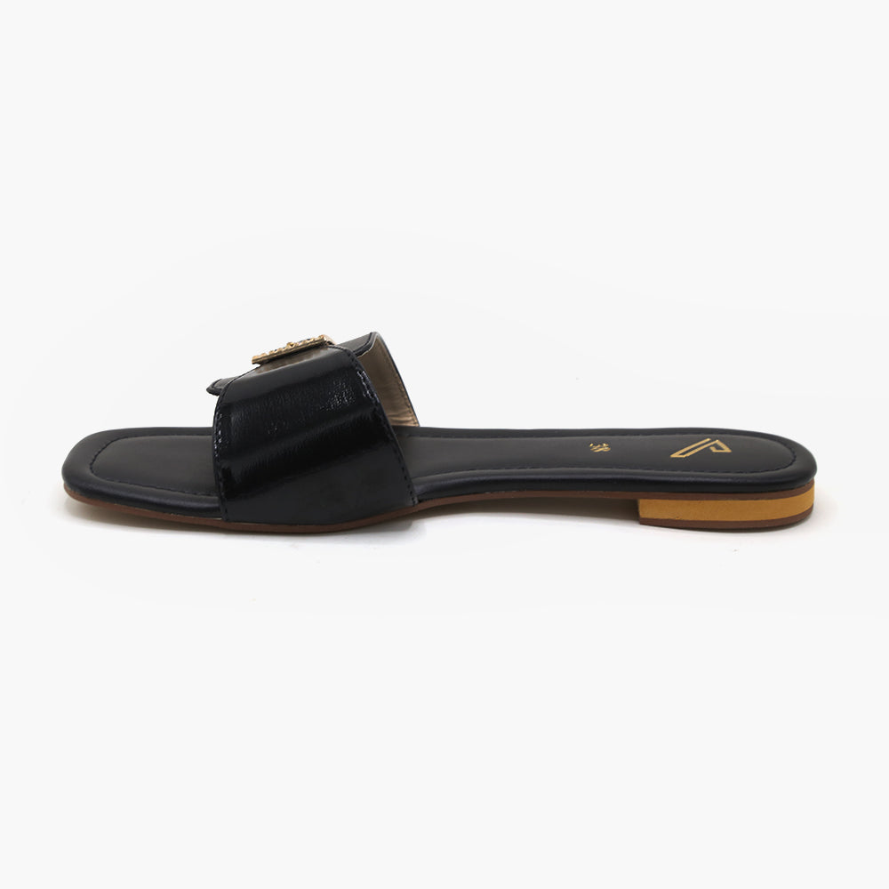 Women's Slipper - Black, Women Slippers, Chase Value, Chase Value