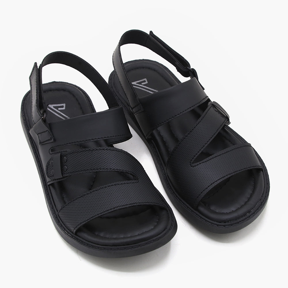 Men's Sandal - Black, Men's Sandals, Chase Value, Chase Value
