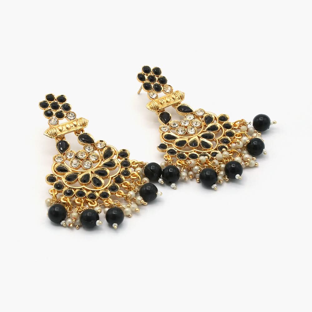 Women's Fancy Earing - Black, Women Earrings & Tops, Chase Value, Chase Value