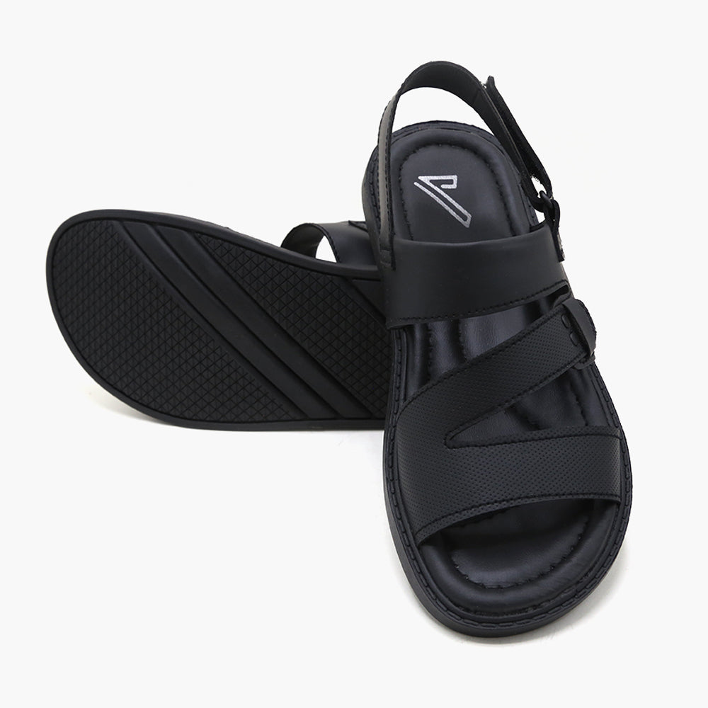 Men's Sandal - Black, Men's Sandals, Chase Value, Chase Value
