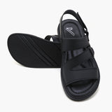 Men's Sandal - Black, Men's Sandals, Chase Value, Chase Value