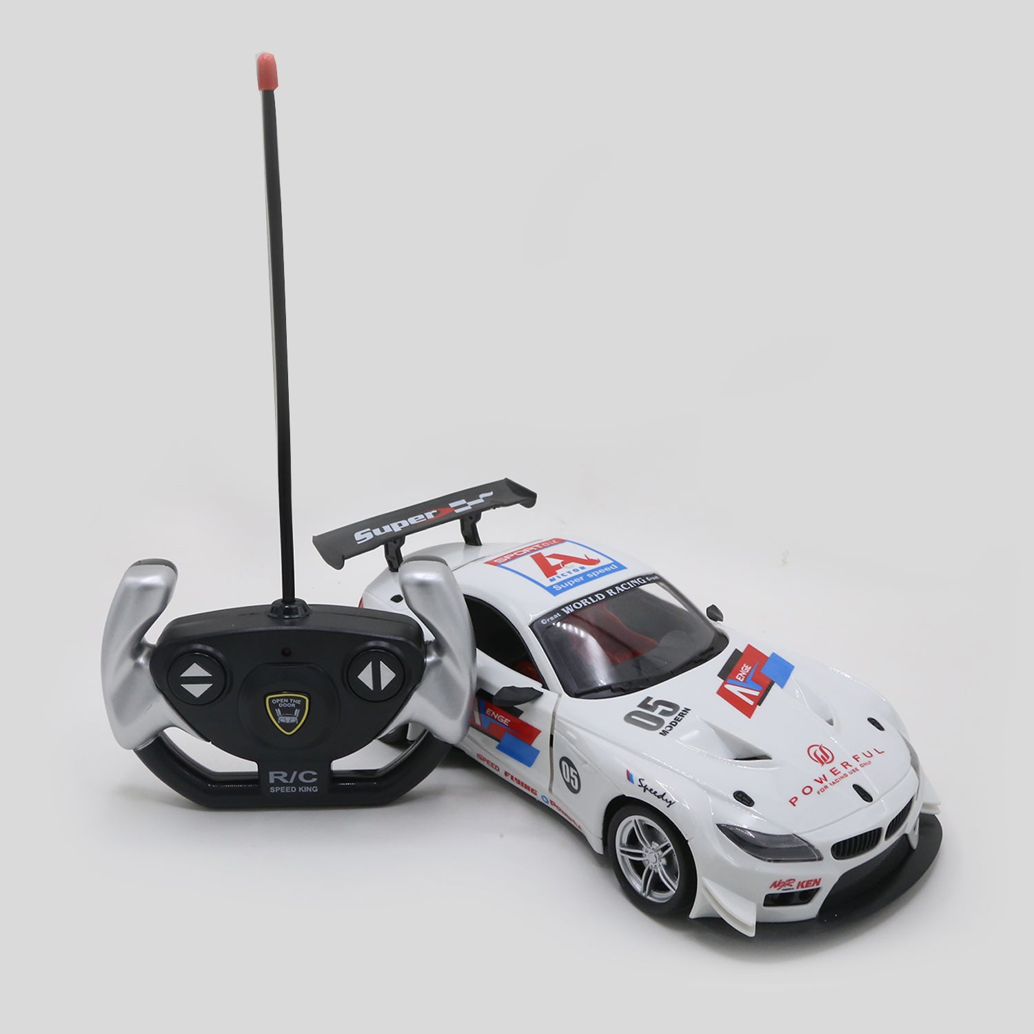 Remote Control Car - White, Remote Control, Chase Value, Chase Value