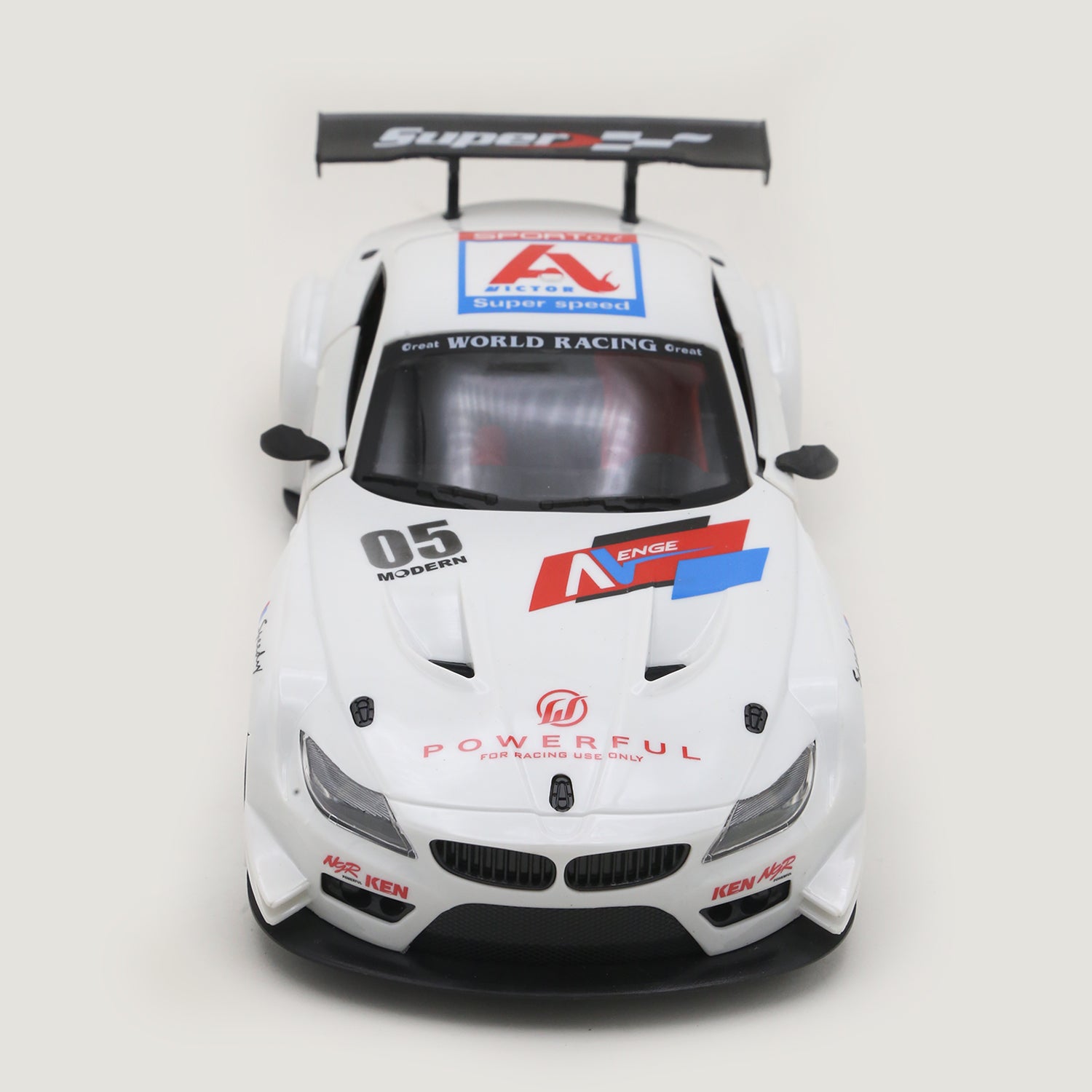 Remote Control Car - White, Remote Control, Chase Value, Chase Value