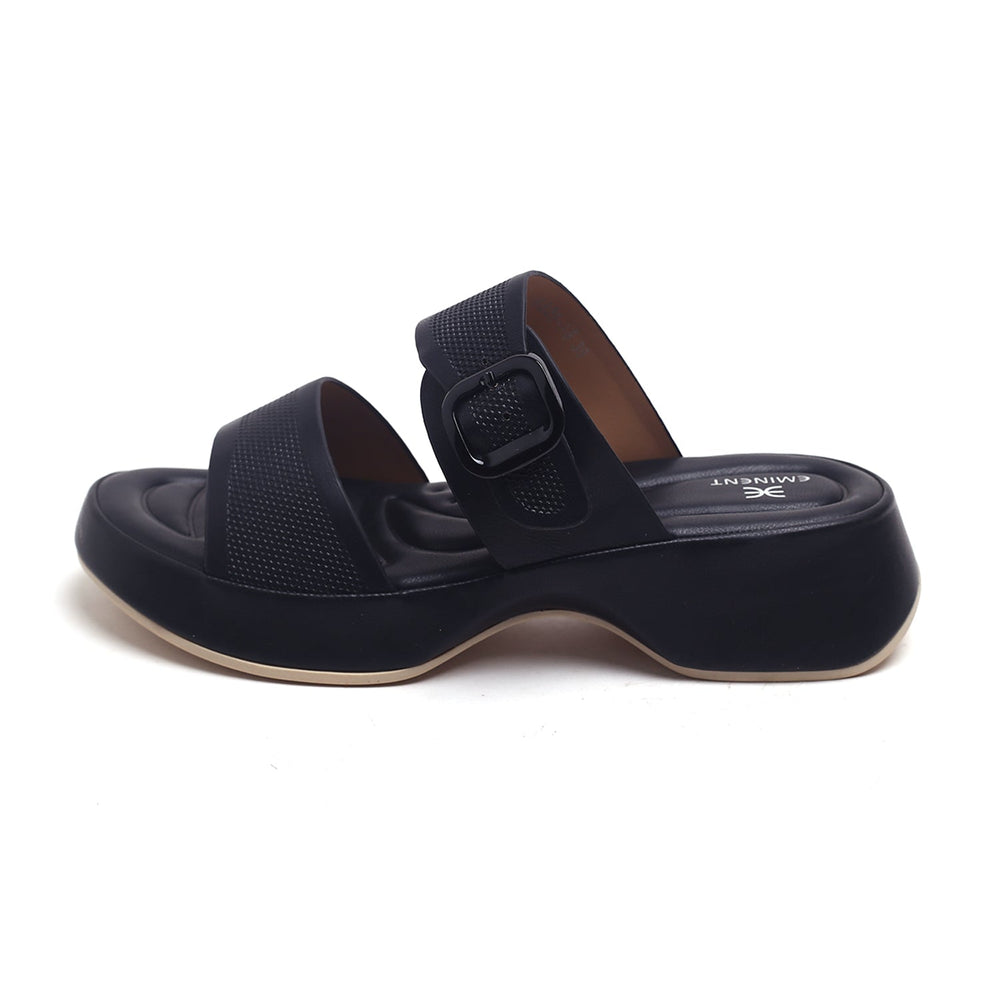 Eminent Women's Softy Slipper - Black, Women Slippers, Eminent, Chase Value