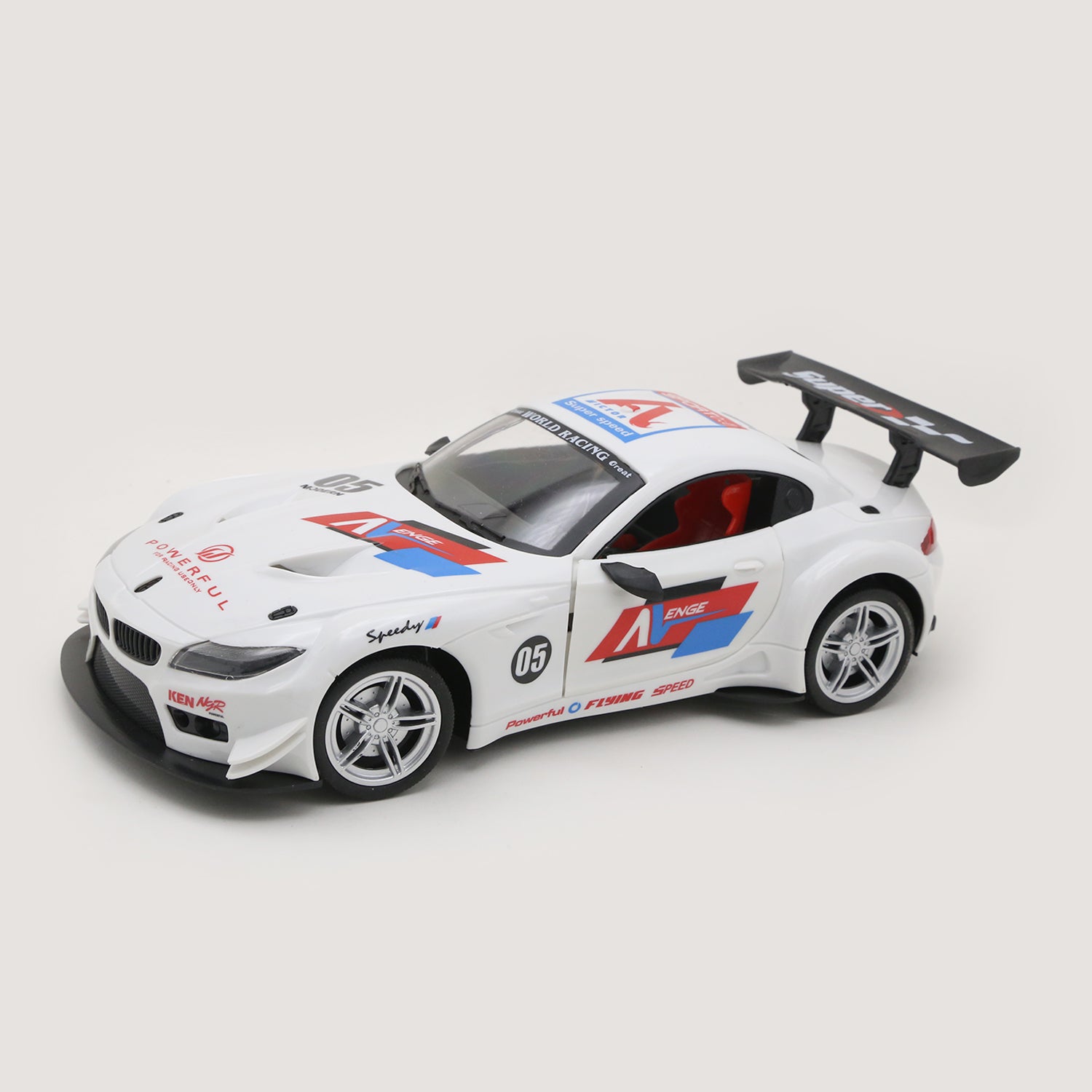 Remote Control Car - White, Remote Control, Chase Value, Chase Value