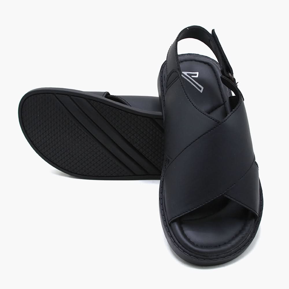 Men's Sandal - Black, Men's Sandals, Chase Value, Chase Value
