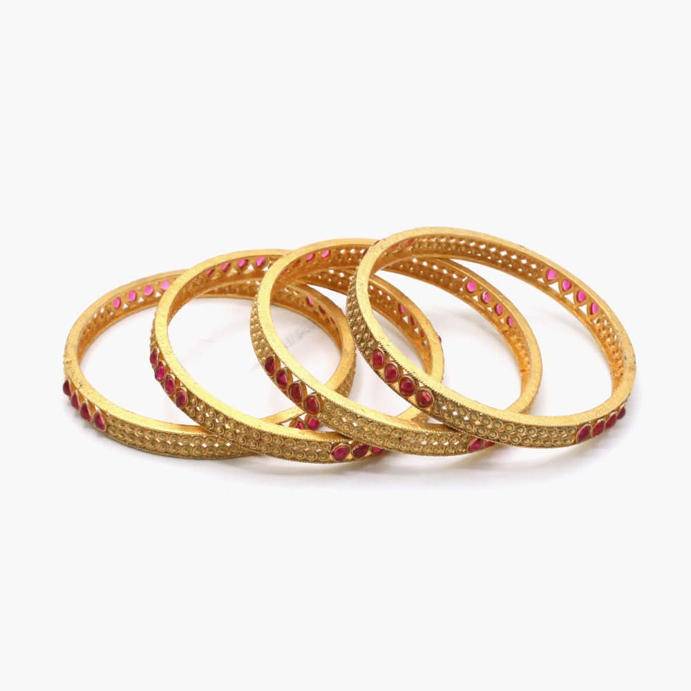 Women's Bangle - Golden, Women Bangles & Bracelets, Chase Value, Chase Value