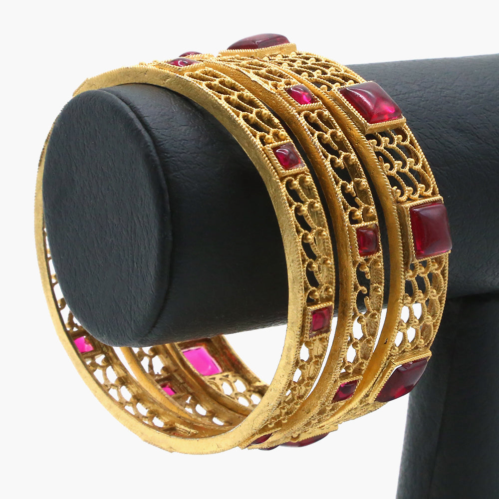 Women's Bangle - Pink, Women Bangles & Bracelets, Chase Value, Chase Value