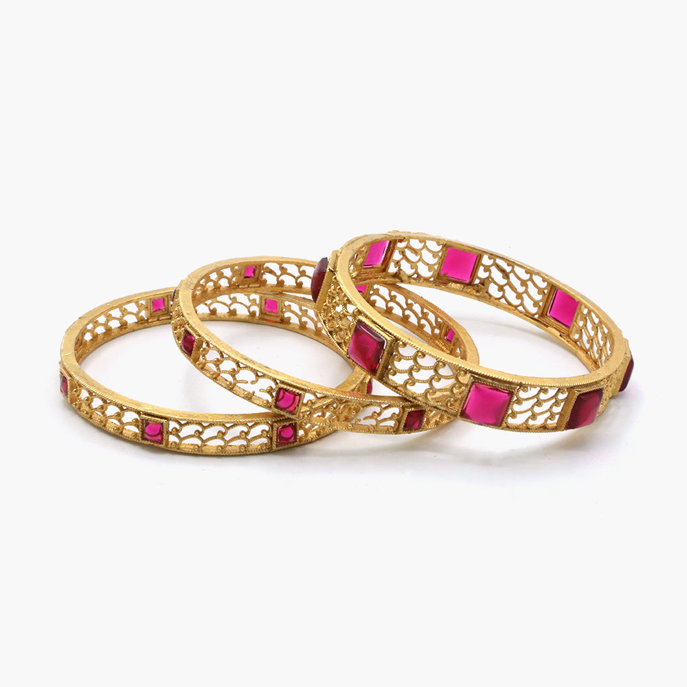 Women's Bangle - Pink, Women Bangles & Bracelets, Chase Value, Chase Value