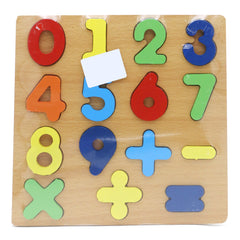 Educational Learning Letters & Numbers Puzzles - Multi Color