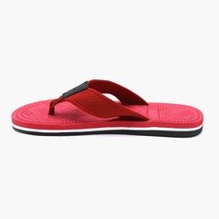 Men's Flip Flops - Red