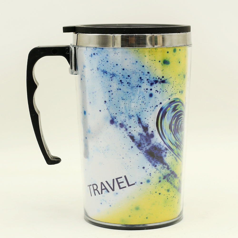 Stainless Steel Travelling Mug - 450ML, Thermos & Mug, Chase Value, Chase Value